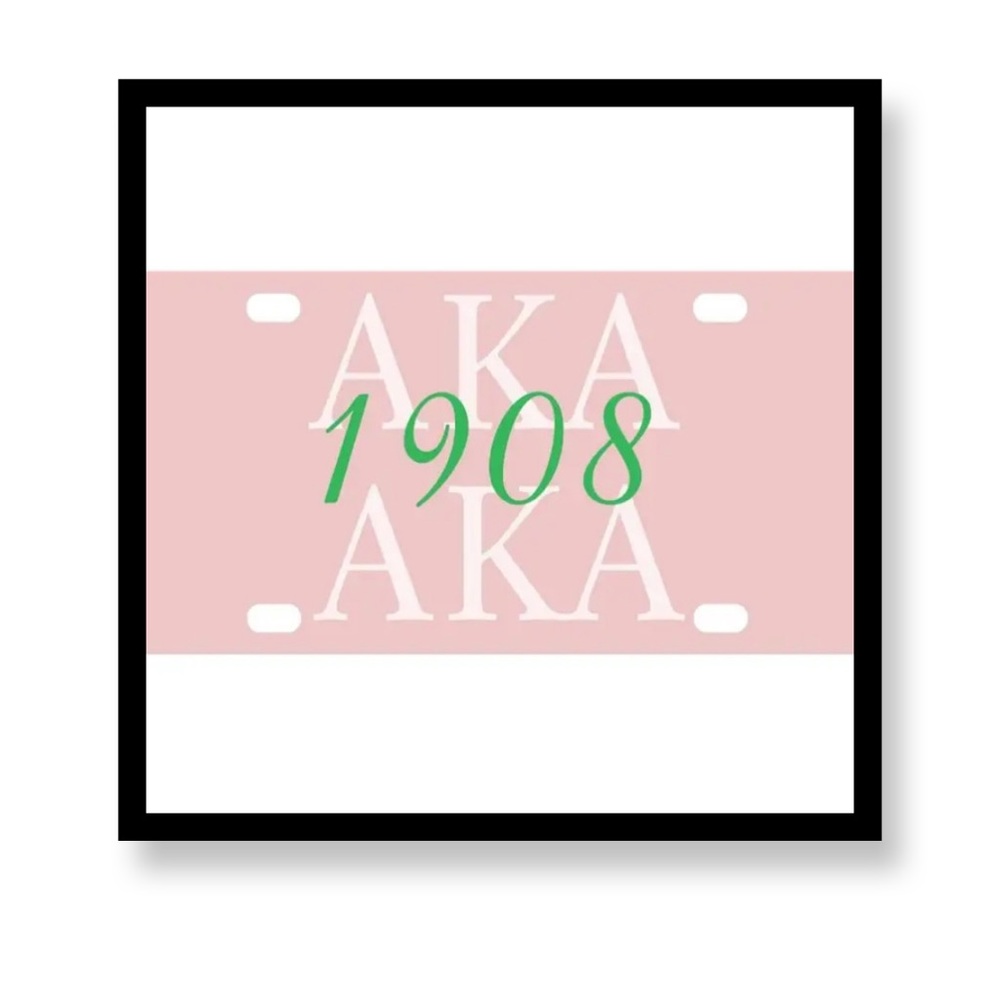 AKA 1908 License Plate Frame